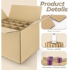image:imageGolden State Art 4 Sets Glass Divider for Wine Glassware Protect Plate Bottle Ceramic Packing Fit for 16x12x12 Inch Box Excluding BoxGLASS PACKING18x14x12