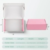 image:imageGolden State Art 6x4x2 Pink Mailing Box Sturdy Gift Box Mailers Small Business Shipping Supplies Cardboard Corrugated Packing 26 Packs