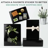 image:imageGolden State Art 8x6x3 Black Mailing Box Sturdy Gift Box Mailers Small Business Shipping Supplies Cardboard Corrugated Packing 26 Packs