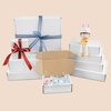 image:imageGolden State Art 9x6x3 White Shipping Boxes Durable Corrugated Boxes Mailing Small Business Cardboard Packing Gift Mailer Pack of 26