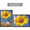 image:imageGolden State Art A2 Frame with Plexiglass Set of 2 Dark Brown  Engineered Wood 165 x 234 inch Large Poster Frame  Horizontal and Vertical Display for WallBlack