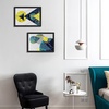 image:imageGolden State Art A2 Frame with Plexiglass Set of 2 Dark Brown  Engineered Wood 165 x 234 inch Large Poster Frame  Horizontal and Vertical Display for WallBlack
