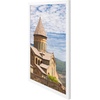image:imageGolden State Art A2 Frame with Plexiglass Set of 2 Dark Brown  Engineered Wood 165 x 234 inch Large Poster Frame  Horizontal and Vertical Display for WallWhite