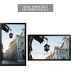 image:imageGolden State Art A2 Frame with Plexiglass Set of 2 Dark Brown  Engineered Wood 165 x 234 inch Large Poster Frame  Horizontal and Vertical Display for WallBlack