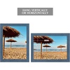 image:imageGolden State Art A2 Frame with Plexiglass Set of 2 Dark Brown  Engineered Wood 165 x 234 inch Large Poster Frame  Horizontal and Vertical Display for WallBlue