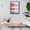 image:imageGolden State Art A2 Frame with Plexiglass Set of 2 Dark Brown  Engineered Wood 165 x 234 inch Large Poster Frame  Horizontal and Vertical Display for WallBlue