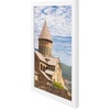 image:imageGolden State Art A2 Frame with Plexiglass Set of 2 Dark Brown  Engineered Wood 165 x 234 inch Large Poster Frame  Horizontal and Vertical Display for WallWhite