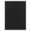 image:imageGolden State Art A2 Frame with Plexiglass Set of 2 Dark Brown  Engineered Wood 165 x 234 inch Large Poster Frame  Horizontal and Vertical Display for WallWhite