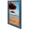 image:imageGolden State Art A2 Frame with Plexiglass Set of 2 Dark Brown  Engineered Wood 165 x 234 inch Large Poster Frame  Horizontal and Vertical Display for WallBlue