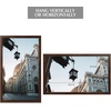 image:imageGolden State Art A2 Frame with Plexiglass Set of 2 Dark Brown  Engineered Wood 165 x 234 inch Large Poster Frame  Horizontal and Vertical Display for WallDark Brown