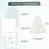 image:imageGolden State Art Self Stick Easel Back Display Sets 12 Inch Double Wing Pack of 50 AcidFree 11x14 White Photo Mats with Backing Boards Clear Bags for Photos Crafts Art Prints DIY Projects