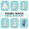 image:imageGolden State Art Self Stick Easel Back Display Sets 12 Inch Double Wing Pack of 50 AcidFree 11x14 White Photo Mats with Backing Boards Clear Bags for Photos Crafts Art Prints DIY Projects