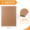 image:imageLineco Neutral pH Binder Board 145x205 In 0098 Thickness Pack of 4  AcidFree Unbuffered Used for Bookbinding Repair or Restore Bookboard for Framing Boxes Bulletin Boards Chipboard DIY0067