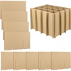 image:imageGolden State Art 4 Sets Glass Divider for Wine Glassware Protect Plate Bottle Ceramic Packing Fit for 16x12x12 Inch Box Excluding BoxGLASS PACKING18x14x12