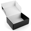 image:imageGolden State Art 8x6x3 Black Mailing Box Sturdy Gift Box Mailers Small Business Shipping Supplies Cardboard Corrugated Packing 26 Packs