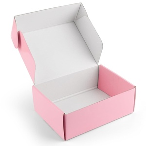 image:imageGolden State Art 8x6x3 Pink Mailing Box 26 Pack Sturdy Gift Box Mailers Small Business Shipping Supplies Cardboard Corrugated Packing
