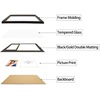 image:imageGolden State Art 2 Pack 11x195 Frame 85x11 Diploma amp 5x7 Photo NavyGoldBlack  Gold Mat
