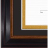 image:imageGolden State Art 2 Pack 11x195 Frame 85x11 Diploma amp 5x7 Photo NavyGoldBlack  Gold Mat