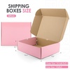 image:imageGolden State Art 10x8x3 Pink Shipping Boxes 26 Pack Small Cardboard Corrugated Mailer Boxes for Shipping Packaging Craft Gifts Giving Products
