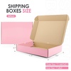image:imageGolden State Art 11x8x2 Pink Shipping Boxes 26 Pack Small Cardboard Corrugated Mailer Boxes for Shipping Packaging Craft Gifts Giving Products