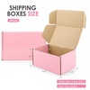 image:imageGolden State Art 6x4x3 Pink Shipping Boxes 26 Pack Small Cardboard Corrugated Mailer Boxes for Shipping Packaging Craft Gifts Giving Products