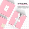 image:imageGolden State Art 6x6x2 Small Pink Shipping Boxes Cardboard Gift Mailer Boxes Business Corrugated Packaging Kraft 26 Pack