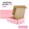 image:imageGolden State Art 7x5x2 Pink Shipping Boxes 26 Pack Small Cardboard Corrugated Mailer Boxes for Shipping Packaging Craft Gifts Giving Products
