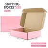 image:imageGolden State Art 8x6x2 Pink Shipping Boxes 26 Pack Small Cardboard Corrugated Mailer Boxes for Shipping Packaging Craft Gifts Giving Products