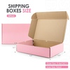 image:imageGolden State Art 9x6x2 Pink Shipping Boxes 26 Pack Small Cardboard Corrugated Mailer Boxes for Shipping Packaging Craft Gifts Giving Products