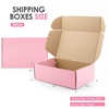 image:imageGolden State Art 9x6x3 Pink Shipping Boxes 26 Pack Small Cardboard Corrugated Mailer Boxes for Shipping Packaging Craft Gifts Giving Products