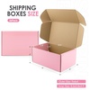 image:imageGolden State Art 9x6x4 Pink Shipping Boxes 26 Pack Small Cardboard Corrugated Mailer Boxes for Shipping Packaging Craft Gifts Giving Products