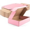 image:imageGolden State Art 8x6x2 Pink Shipping Boxes 26 Pack Small Cardboard Corrugated Mailer Boxes for Shipping Packaging Craft Gifts Giving Products