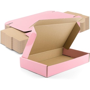 image:imageGolden State Art 10x6x16 Pink Shipping Boxes 26 Pack Small Cardboard Corrugated Mailer Boxes for Shipping Packaging Craft Gifts Giving Products
